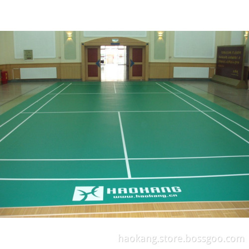 Indoor badminton/basketball/table tennis court plastic floor mat